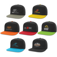 Crusade Flat Peak Cap | Custom Branded | Promotional Headwear | BRAND KNEW PROMOTIONAL PRODUCTS