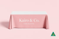 Tablecloth | Table Throw | Custom Branded | Promotional Signage | BRAND KNEW PROMOTIONAL PRODUCTS