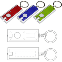 LED Torch Key Ring | Custom Branded | Promotional Keyring | BRAND KNEW PROMOTIONAL PRODUCTS