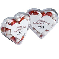 Acrylic Hearts Filled with Confectionery | Custom Branded | Promotional confectionery | BRAND KNEW PROMOTIONAL PRODUCTS