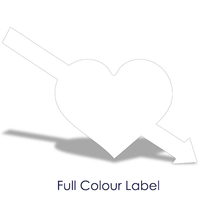 Acrylic Hearts Filled with Confectionery