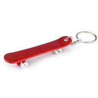 Aluminium Mini Skateboard Key Ring