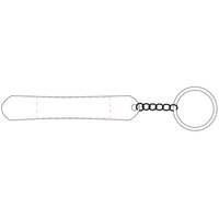 Aluminium Mini Skateboard Key Ring
