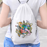 Back Sack | Custom Branded | Promotional Drawstring Bag | BRAND KNEW PROMOTIONAL PRODUCTS