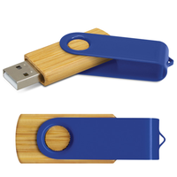 Bamboo Swivel USB Flash Drive