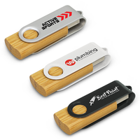 Bamboo Swivel USB Flash Drive