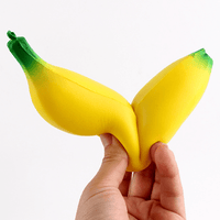 Banana Stress Shape | Custom Branded | Promotional Stress Shape | BRAND KNEW PROMOTIONAL PRODUCTS