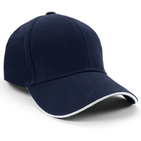 Baseball Cap with Sandwich Peak