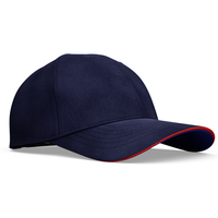Baseball Cap with Sandwich Peak