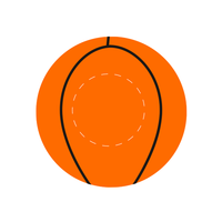 Basketball Stress Shape