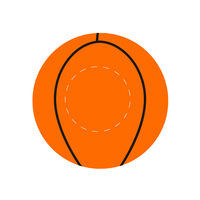 Basketball Stress Shape | Custom Branded | Promotional Stress Shape | BRAND KNEW PROMOTIONAL PRODUCTS