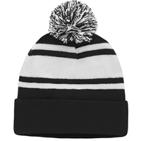 Beanie With Pom Pom | Custom Branded | Promotional Headwear | BRAND KNEW PROMOTIONAL PRODUCTS