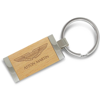 Natural Wood Key Ring