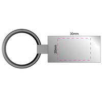 Natural Wood Key Ring | Custom Branded | Promotional Keyring | BRAND KNEW PROMOTIONAL PRODUCTS