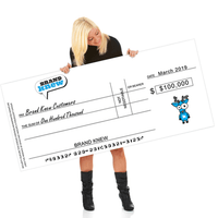 Novelty Cheque | Custom Branded | Promotional Novelty | BRAND KNEW PROMOTIONAL PRODUCTS