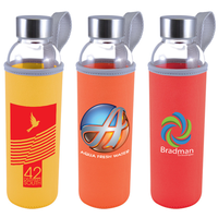 Bottle With Neoprene Sleeve