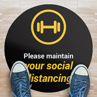 Brand Knew Floor Stickers