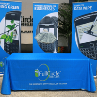 Brand Knew Trade Show Tablecloth | Custom Branded | Promotional Signage | BRAND KNEW PROMOTIONAL PRODUCTS