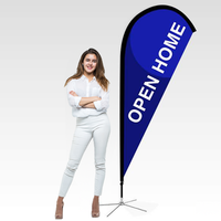 Brand Knew Teardrop Banner