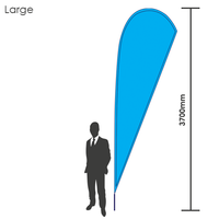 Brand Knew Teardrop Banner