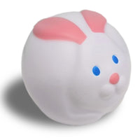 Bunny rabbit stress shape. Custom printed with your logo. Full colour print. Express service. Delivered anywhere in Australia
