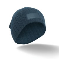 Cable Knit Beanie with Patch | Custom Branded | Promotional Headwear | BRAND KNEW PROMOTIONAL PRODUCTS