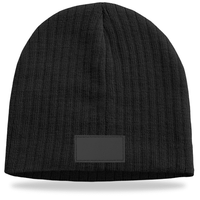 Cable Knit Beanie with Patch | Custom Branded | Promotional Headwear | BRAND KNEW PROMOTIONAL PRODUCTS