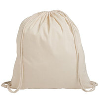 Calico Drawstring Bag | Custom Branded | Promotional Calico Bag | BRAND KNEW PROMOTIONAL PRODUCTS