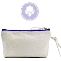Canvas Cosmetic Bag
