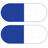 Capsule Stress Shape | Custom Branded | Promotional Stress Shape | BRAND KNEW PROMOTIONAL PRODUCTS