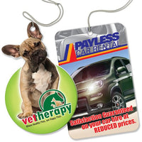 Car Air Freshener | Custom Branded | Promotional Novelty | BRAND KNEW PROMOTIONAL PRODUCTS