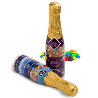 Champagne Bottle Filled with Confectionery