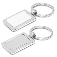 Chrome Key Ring | Custom Branded | Promotional Keyring | BRAND KNEW PROMOTIONAL PRODUCTS