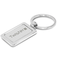 Chrome Key Ring