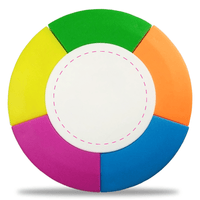 Circle Shape Highlighter | Custom Branded | Promotional Highlighter | BRAND KNEW PROMOTIONAL PRODUCTS