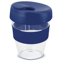 Clear Carry Cup | Custom Branded | Promotional Reusable Cup | BRAND KNEW PROMOTIONAL PRODUCTS