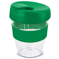 Clear Carry Cup | Custom Branded | Promotional Reusable Cup | BRAND KNEW PROMOTIONAL PRODUCTS