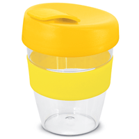 Clear Carry Cup | Custom Branded | Promotional Reusable Cup | BRAND KNEW PROMOTIONAL PRODUCTS