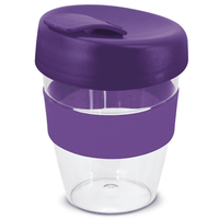 Clear Carry Cup | Custom Branded | Promotional Reusable Cup | BRAND KNEW PROMOTIONAL PRODUCTS