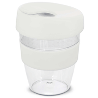 Clear Carry Cup | Custom Branded | Promotional Reusable Cup | BRAND KNEW PROMOTIONAL PRODUCTS