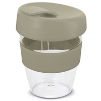 Clear Carry Cup | Custom Branded | Promotional Reusable Cup | BRAND KNEW PROMOTIONAL PRODUCTS