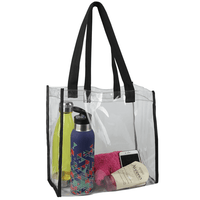 Clear PVC Tote Bag | Custom Branded | Promotional Tote Bag | BRAND KNEW PROMOTIONAL PRODUCTS