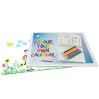 Colouring In Calendar | Custom Branded | Promotional Calendar | BRAND KNEW PROMOTIONAL PRODUCTS