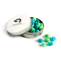 Confectionery Filled Round Tin