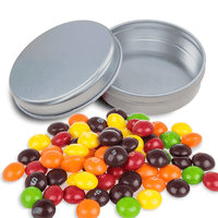 Confectionery Filled Round Tin | Custom Branded | Promotional confectionery | BRAND KNEW PROMOTIONAL PRODUCTS