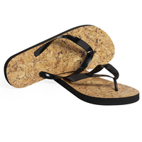 Cork Look Flip Flops