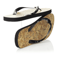 Cork Look Flip Flops | Custom Branded | Promotional Quirky | BRAND KNEW PROMOTIONAL PRODUCTS