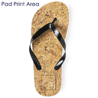 Cork Look Flip Flops