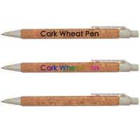 Cork Wheat Straw Pen