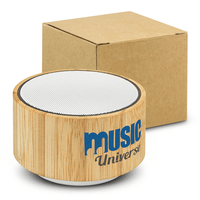 Cosmos Bamboo Bluetooth Speaker | Custom Branded | Promotional technology | BRAND KNEW PROMOTIONAL PRODUCTS